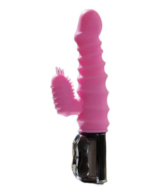 NPG Japan Ribbed Waterproof Vibrator Dual Motor Intense Stimulation