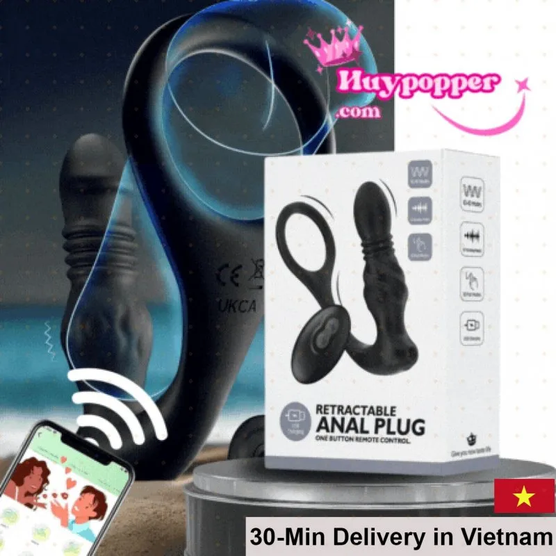 Numa app-controlled cockring G-spot stimulator waterproof