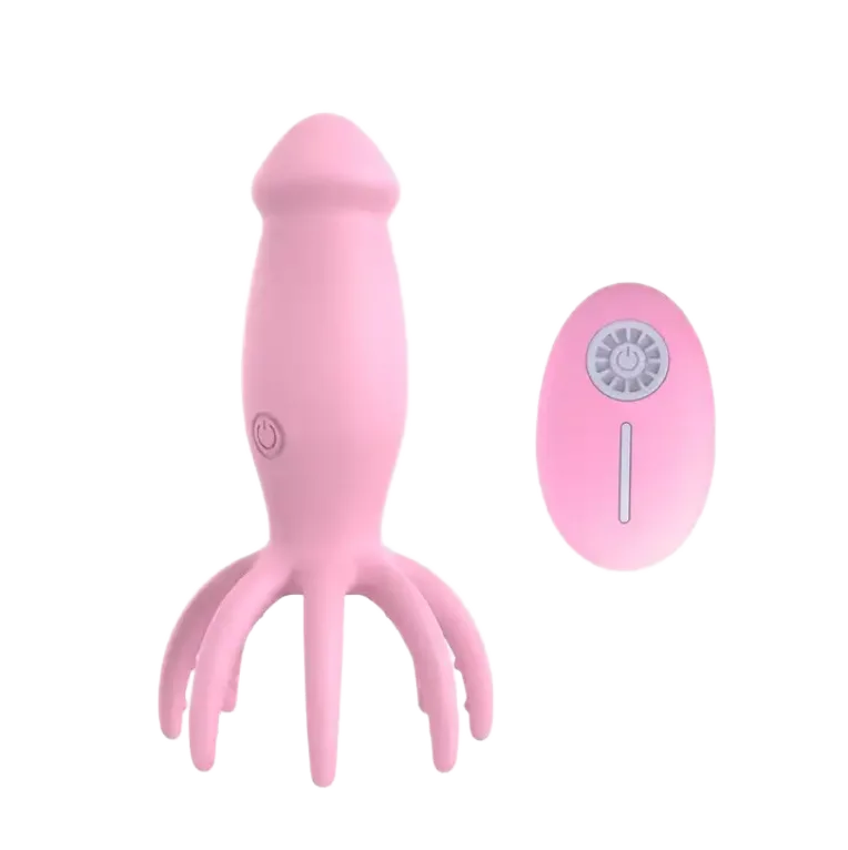 Octopus Vibrating Egg Remote Control 10 Modes Silicone