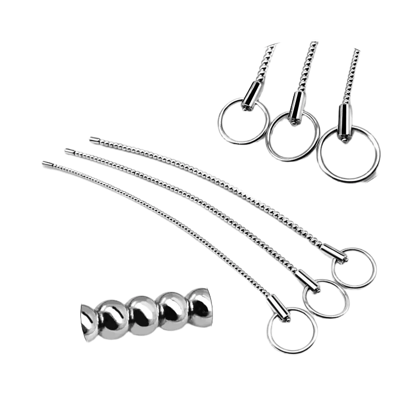OEM 4mm Stainless Steel Urethral Sound Male Pleasure Toy