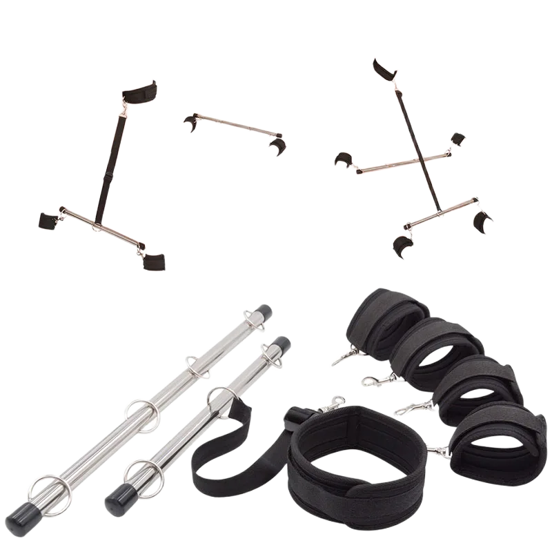 OEM Luxury SM Handcuffs Ankle Restraint Bondage Kit