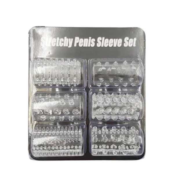 OEM Silicone Middle Ribbed Condom 6pcs Comfortable Fit