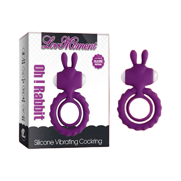 Oh Rabbit Love Ring Vibrator Dual Pleasure Enhance