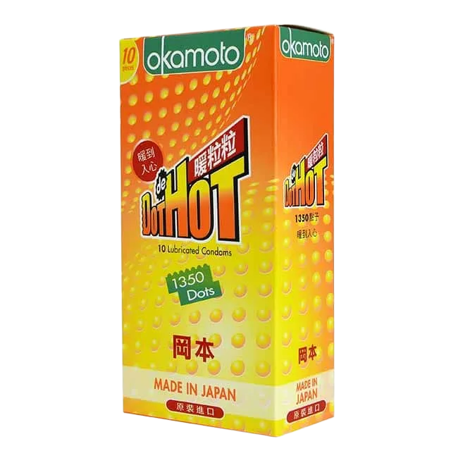 Okamoto Hot Dot Summer Premium Japanese Condoms
