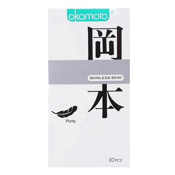 Okamoto Skinless Skin Purity Ultra Thin 0.05mm Lubricated Condoms