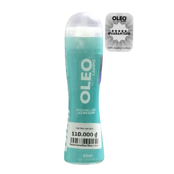 Oleo Lampo Cool 50ml Cooling Lubricant for Smooth Intimacy