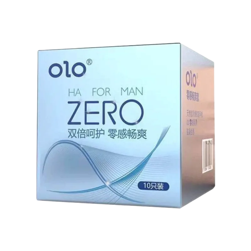 OLO 0.01 Zero Ha Ultra Thin Condom – High Lubrication Box 10 pcs