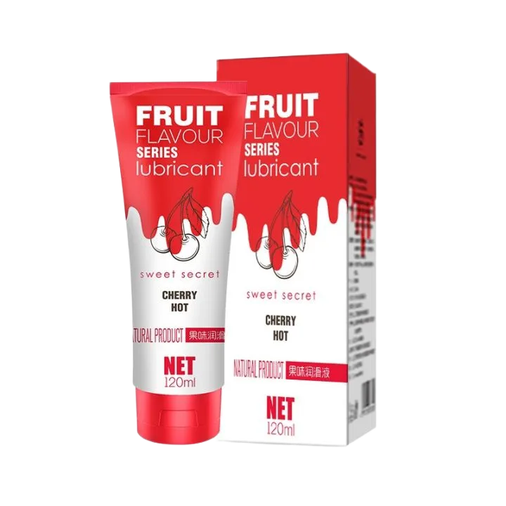 Olo Cherry Flavored Lubricant 120ml – Smooth & Fruity Sensual Gel