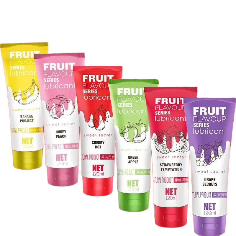 OLO Fruit Flavour Water-Based Personal Lubricant 120ml Bottle
