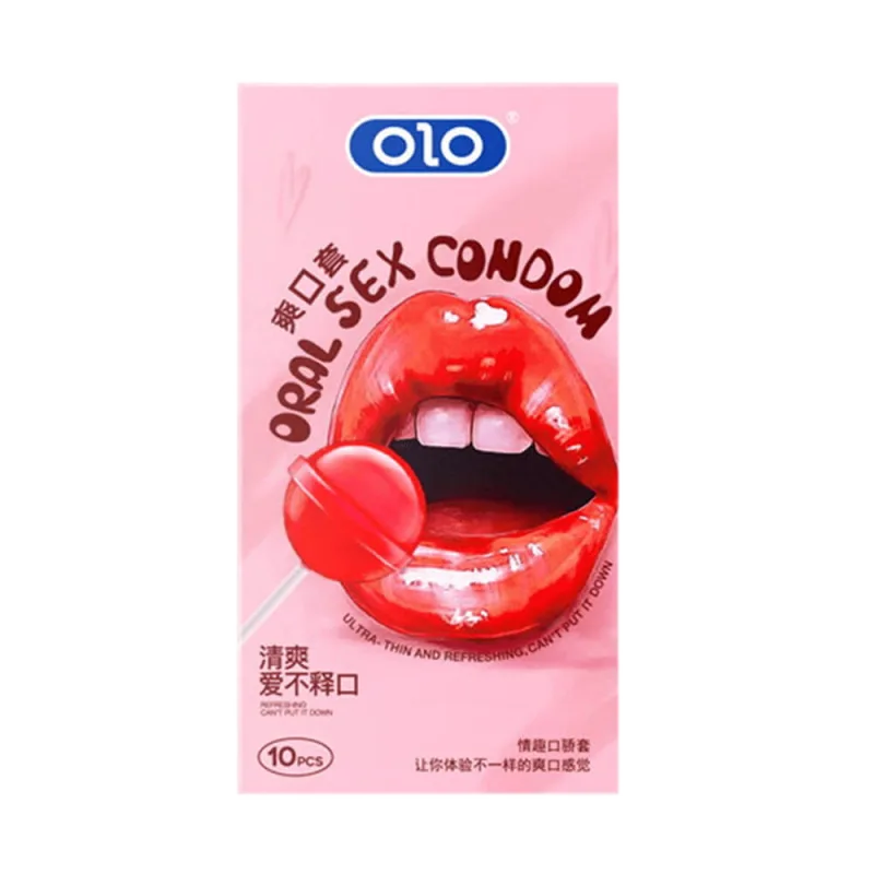 OLO Oral Sex Ultra-Thin Condom 10 Pack