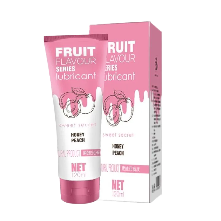 Olo Peach Scented Fruit Flavour Lubricant 120ml