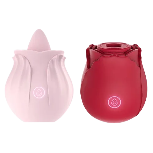 OMYSKY Flower-Shaped Clitoris Licking Vibrator Powerful