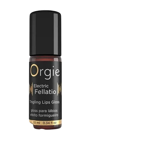 Orgie Electric Fellatio Vibrating Lip Gloss Stimulating Sensation