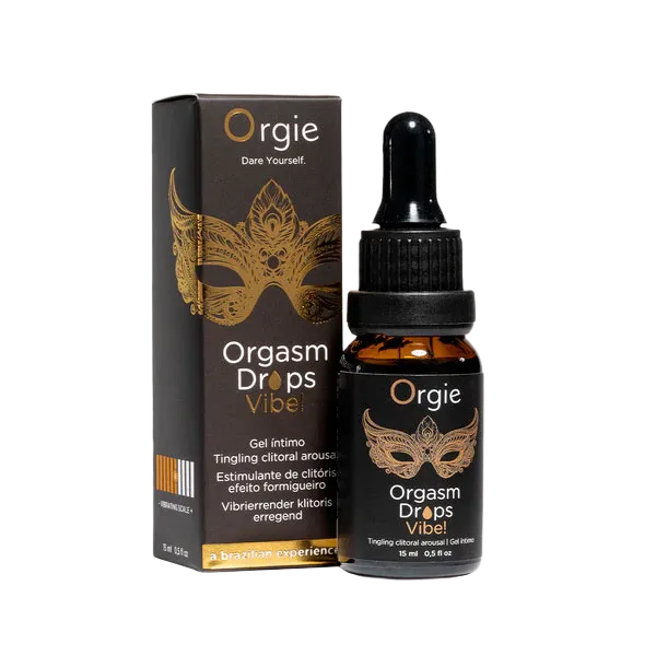Orgie Orgasm Drops 3in1 Clitoral Stimulating Gel 30ml