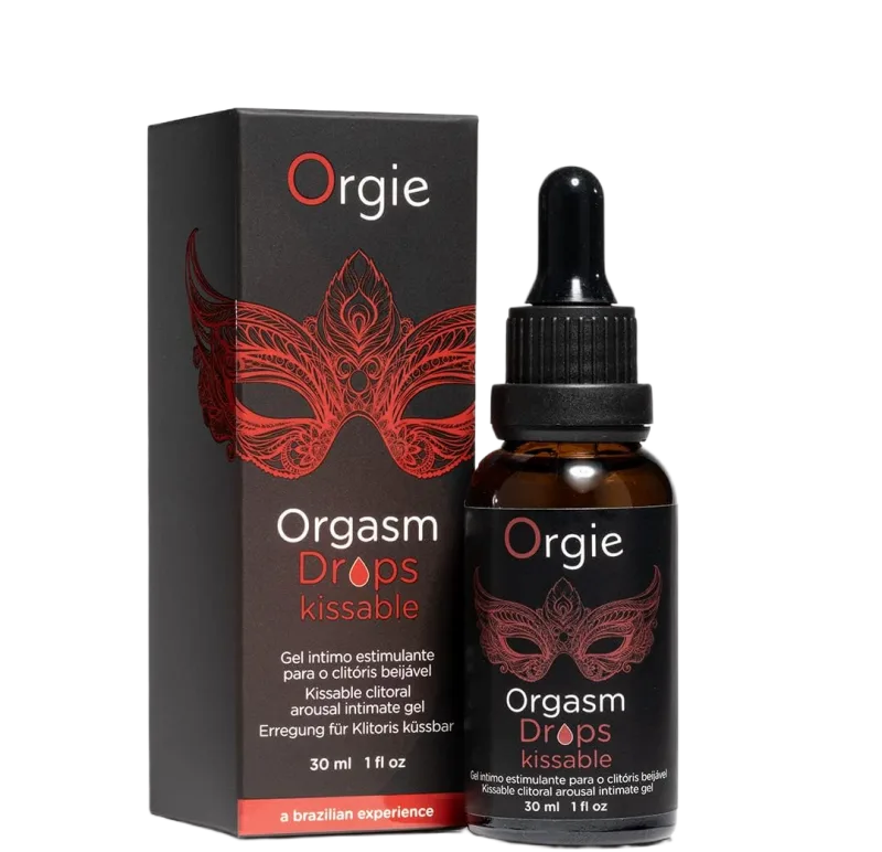 Orgie Orgasm Drops Kissable Clitoral Lubricant for Oral Intimacy