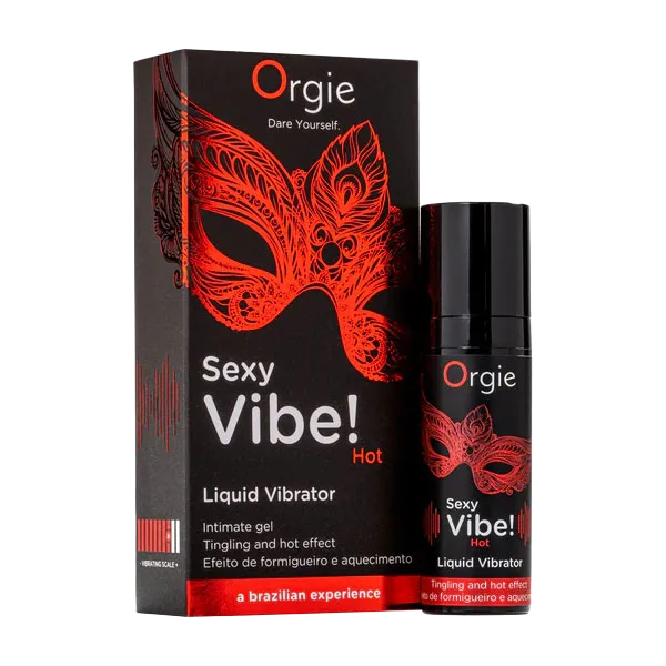 Orgie Sexy Vibe Strawberry Warming Gel