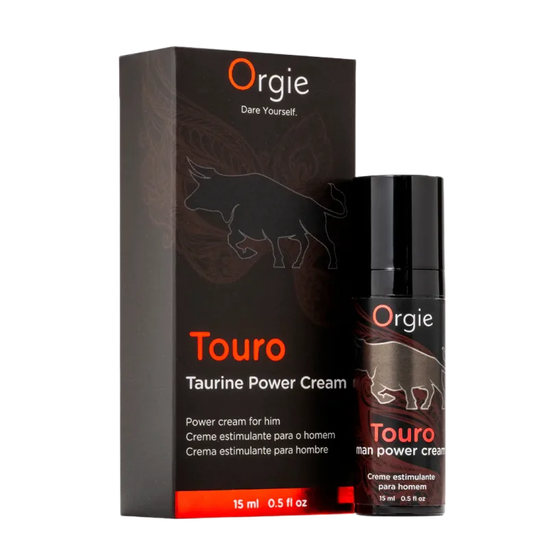 Orgie TOURO Power Cream Delay & Erection Enhancer