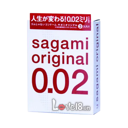 Original Sagami 0.02 Ultra-Thin Condom from Japan 2-Pack