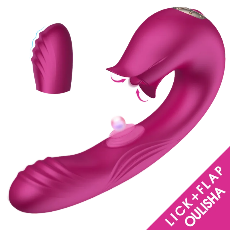 Orisa Premium G-Spot Massager Tongue Wave Vibrator