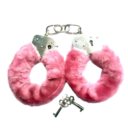 Padded Metal Handcuffs Couples Bondage Play Accessory