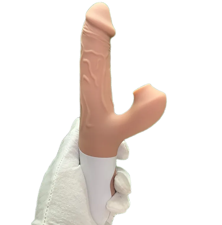 Penetrator Silicone Vibrating Thrusting Realistic Dildo Toy