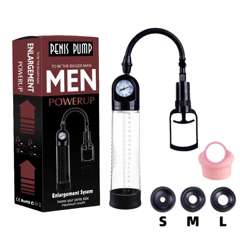 Penis Men Enlargement Pump ABS Silicone Durable