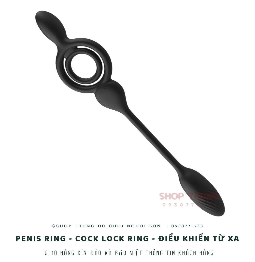 Remote Control Silicon Cock Ring Multiple Vibration Modes USB Recharge — photo 2