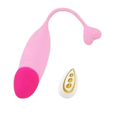 Penis Shaped Vibrating Egg 10 Mode Couples' Intimacy Toy