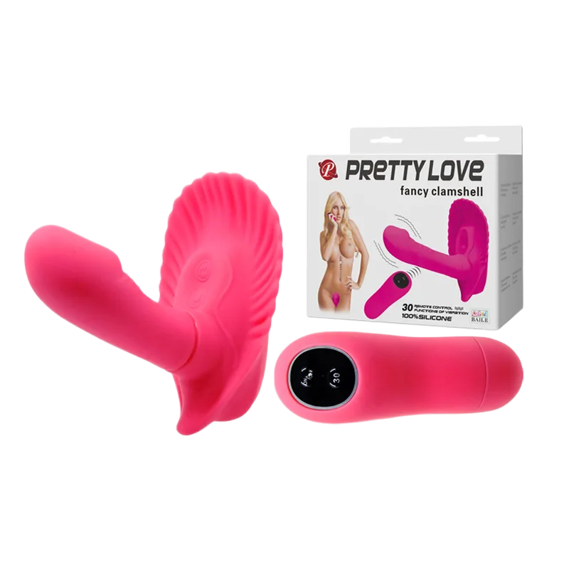 Pettylove Fancy Clamshell Remote Control 30 Vibrations Fun