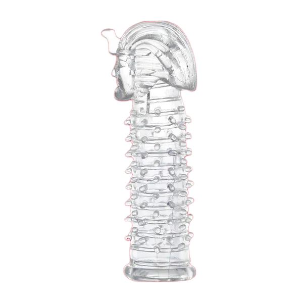 Pharaong Style Penis Extender Condom Delay Ejaculation Soft