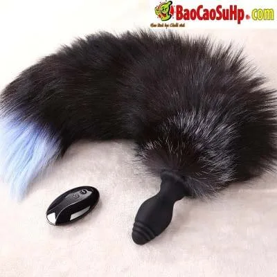 Rory Silicone Fox Tail Remote Controlled Anal Plug — photo 4