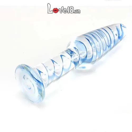 Unique Glass Anal Plug Toy Pleasant Size Premium Quality Gift — photo 3