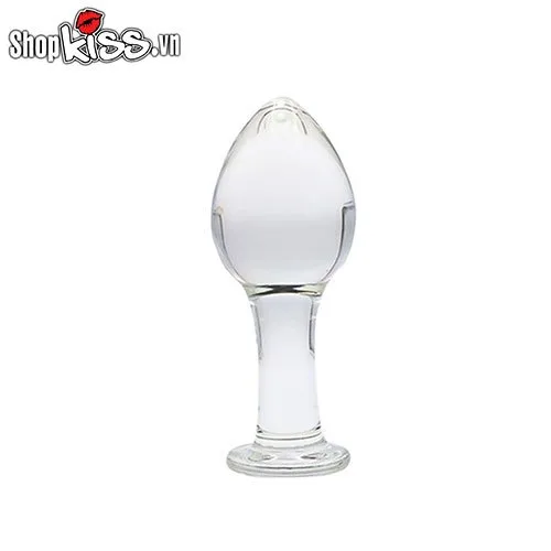 Transparent Glass Anal Plug High Quality Stimulator for Gay — photo 2