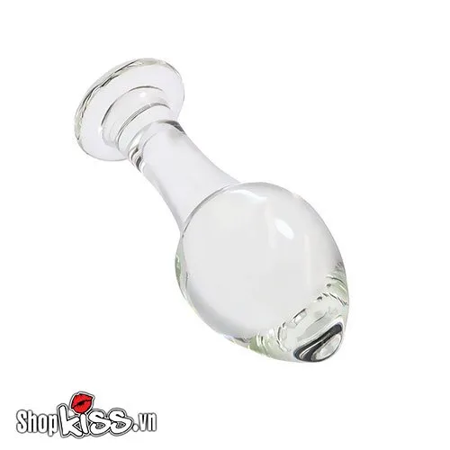 Transparent Glass Anal Plug High Quality Stimulator for Gay — photo 3