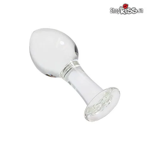 Transparent Glass Anal Plug High Quality Stimulator for Gay — photo 4