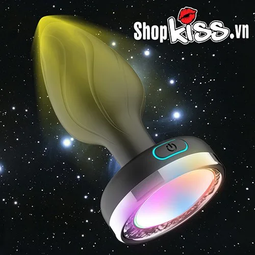 Colorful Dream Luminous Anal Plug Multi-Mode Silicone — photo 3