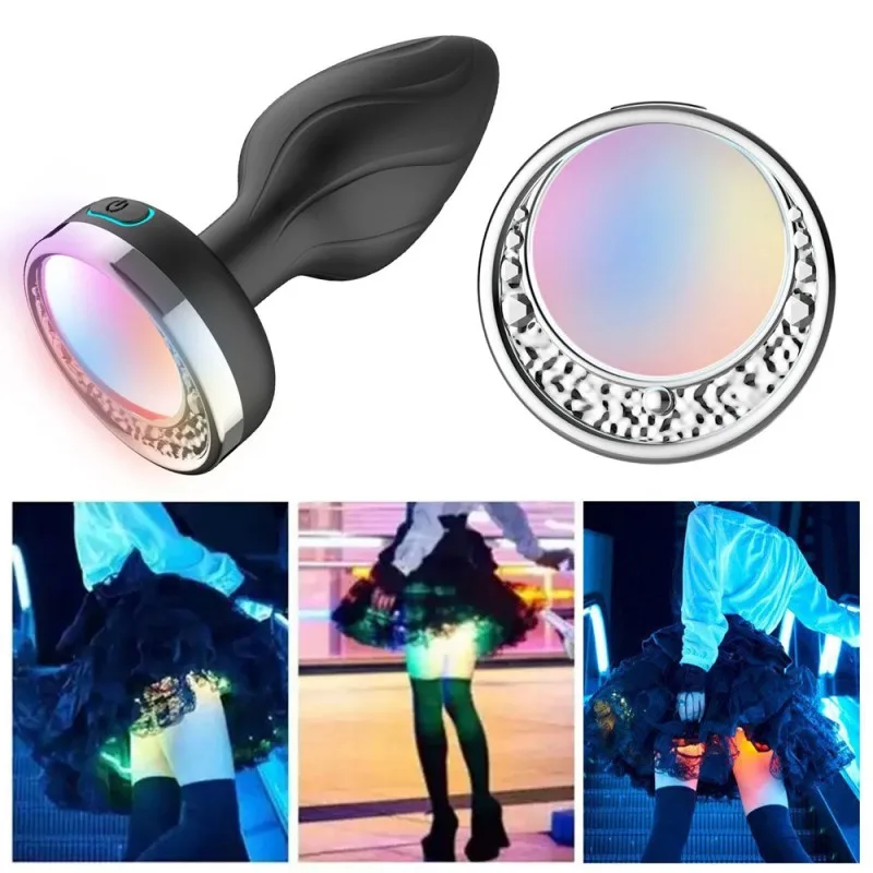 LED Remote Anal Plug 12 Modes Silicone Toy — photo 3