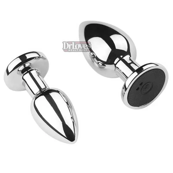 Remote Control Stainless Steel Anal Plug Waterproof Massage — photo 2