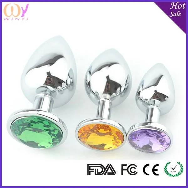 Premium Metal Anal Plug AN 02 Stainless Steel — photo 3