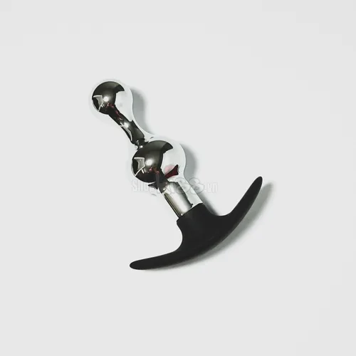 Anchor Metal Anal Plug Gay BDSM Steel Plug Smooth Sensation — photo 3