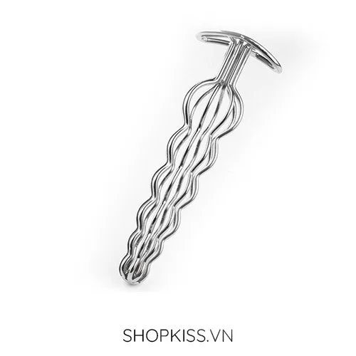 Stainless Steel Hollow Anal Plug Prostate Stimulator — photo 2