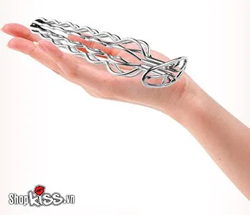 Stainless Steel Hollow Anal Plug Prostate Stimulator — photo 3