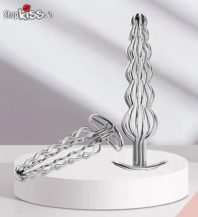 Stainless Steel Hollow Anal Plug Prostate Stimulator — photo 5