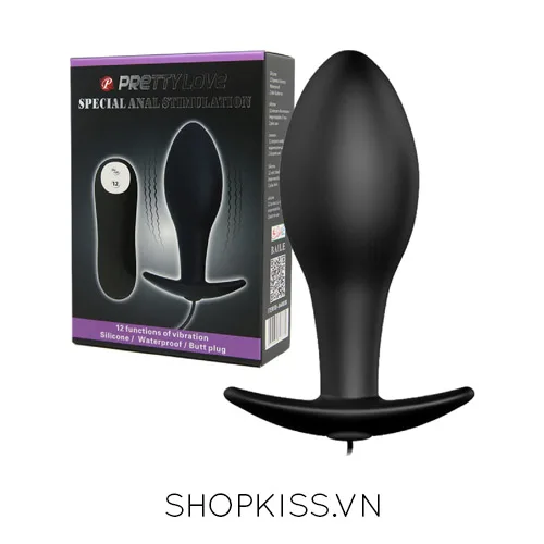 Pretty Love HM02N Anal Plug Vibrator Multi-Speed Durable Soft — photo 2
