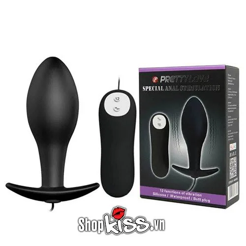 Pretty Love HM02N Anal Plug Vibrator Multi-Speed Durable Soft — photo 3