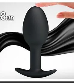 Prettylove Butt Plug Silicone Beaded Anal Sex Toy — photo 5