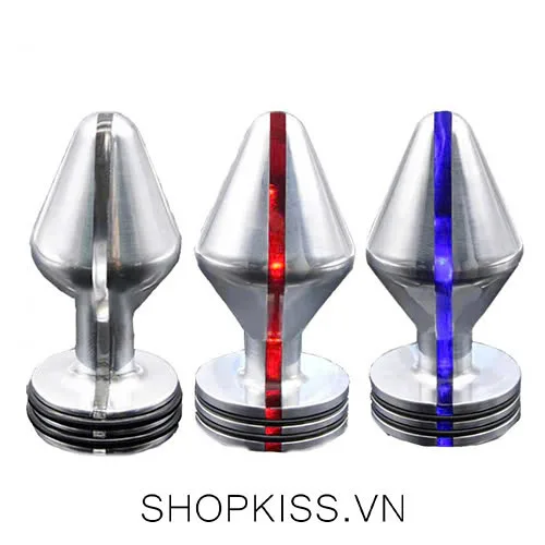 Electro Butt Plug Anal Speculum BDSM Adult Toy Aluminum — photo 2