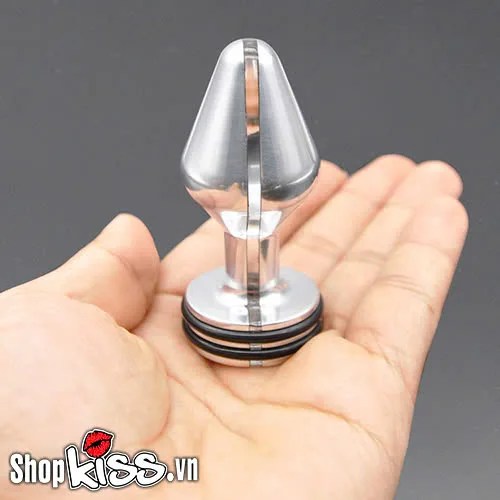 Electro Butt Plug Anal Speculum BDSM Adult Toy Aluminum — photo 3