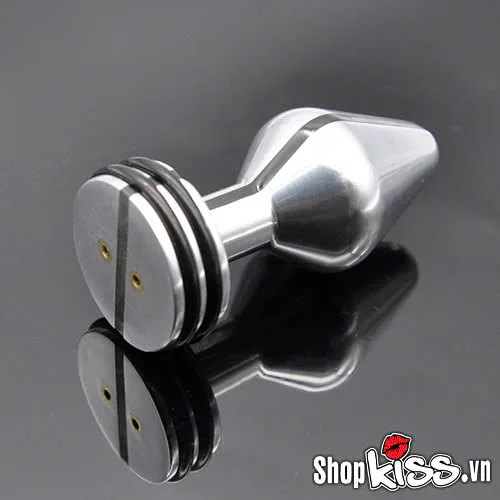 Electro Butt Plug Anal Speculum BDSM Adult Toy Aluminum — photo 5