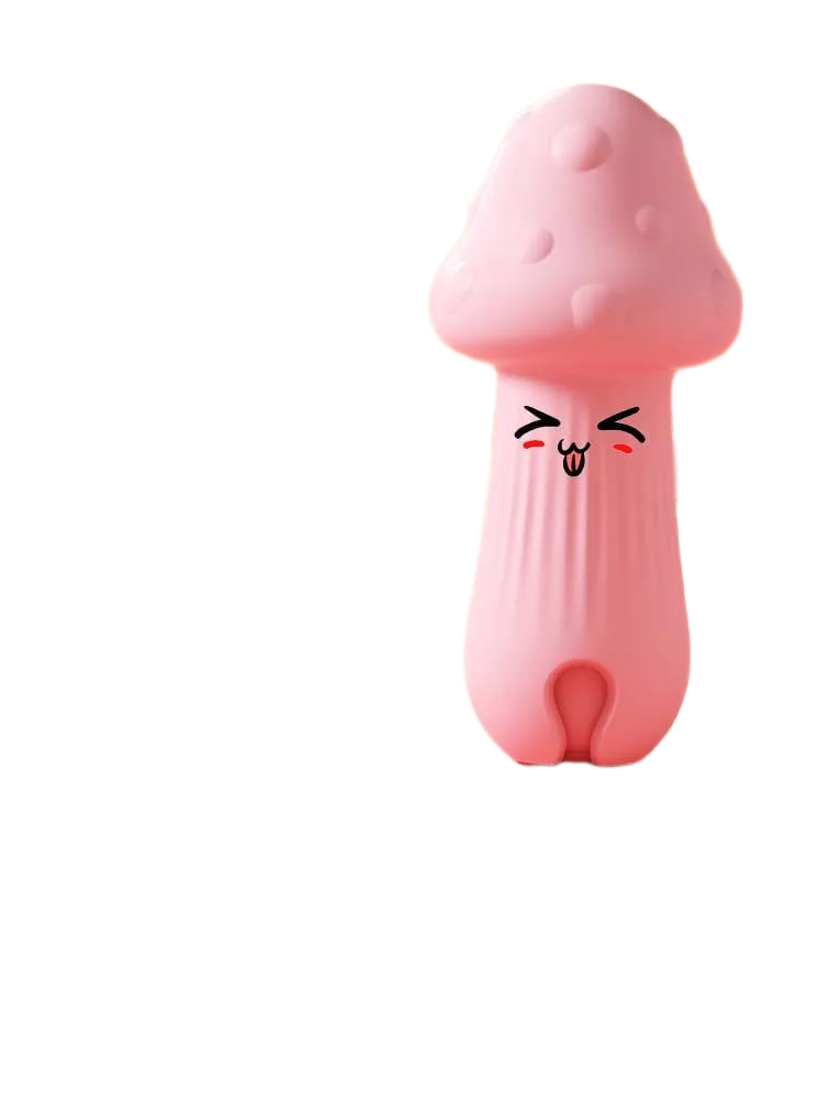 Pink Cute Mushroom Strong Vibe Compact Smart App